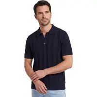 Brax Modern Fit Pull en maille Col rondmarine, Unicolore