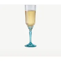 Bormioli Rocco Lot De 4 Flûtes À Champagne En Verre, Transparent, 21 Cl
