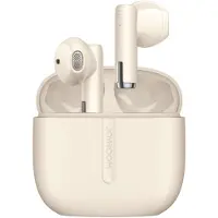 JOYROOM JPods True Wireless Half In-Ear Headphones Dual-Mic ENC - Beige (5 h, Sans fil), Écouteurs, Beige
