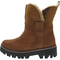 Waldlaufer Boots 'Winterstiefel Damen 732804 300 141 Nubukleder in braun' marron