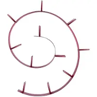 Kartell Bookworm Étagère 5.2 m | Wine Red