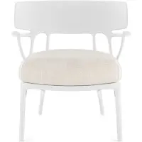 Kartell A.I. Lounge Indoor | White|White