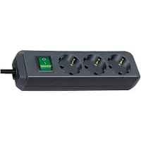 Brennenstuhl Multiprise Eco-line 3 Prises Avec Interrupteur