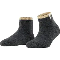 Falke Chaussettes crème / gris foncé
