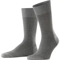 Falke Chaussettes gris, Rayé