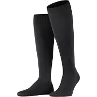 Falke Mi-bas noir, Unicolore