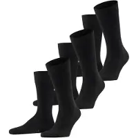 Falke Chaussettes gris foncé / noir