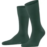 Falke Chaussettes Vert chasseur, Unicolore