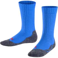 Falke Chaussettes de sport bleu roi / rouge / noir chiné