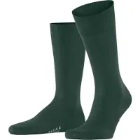 Falke Chaussettes Vert chasseur, Unicolore