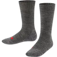 Falke Chaussettes de sport gris foncé / rouge