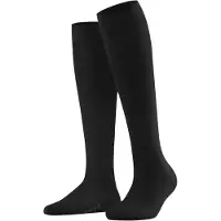 Falke Chaussettes montantes 'Family' gris / noir