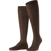 Falke Mi-bas marron, Unicolore