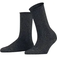 Falke Chaussettes Shiny pour femmes, bleu marine foncé, pointures 39-42