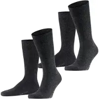 Falke Chaussettes gris chiné