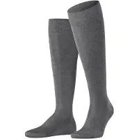 Falke Mi-bas gris, Unicolore