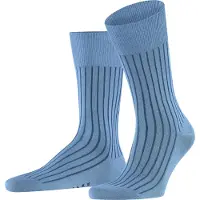 Falke Chaussettes Bleu cornouiller, Rayé