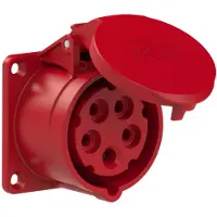 Pce Prise CEE 16 A 5 pôles 315-6 400 V rouge 1 pc(s)