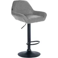 CLP Tabouret de bar Braga tissu
