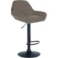 CLP Tabouret de bar Braga tissu