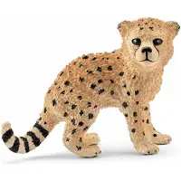 Schleich Wild Life Bébé guépard / Cheetah Figurine animale