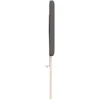 vidaXL Tête de lit LED, gris, similicuir