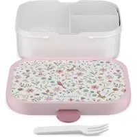Mepal Merveilles de fées, Lunch box, Multicolore, Rose, Blanc