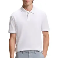 BOSS Polo Regular en piqué de coton structuré en nid d'abeille