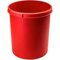 HAN Corbeille à papier, Poubelle, Rouge