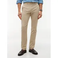 Tommy Hilfiger Pantalon chino 'Bleecker 1985' beige / bleu marine / rouge / blanc