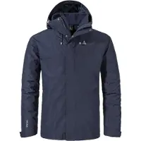 Schöffel Veste outdoor 'Okere' bleu / bleu foncé / blanc