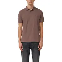 s.Oliver T-Shirt chocolat / blanc