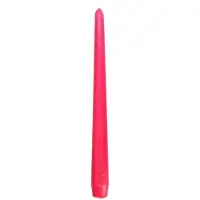 Papstar 81765 Bougie de cire ronde Fuchsia (e) (50 pcs)