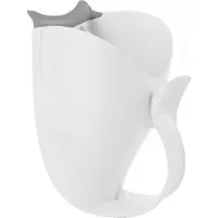 Skip Hop Gobelet pour rinçage des cheveux Moby, blanc