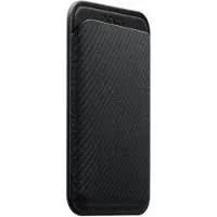 Pitaka Woven Wallet Magsafe Magnetic Wallet for Phone Black and Grey