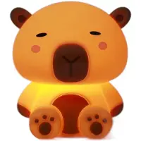 Itotal Capybara-13.2 X 10 X 16 Cm Lamp Jaune Enfants