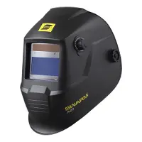 Esab Casque de soudage à assombrissement automatique Swarm A20 – TIG, MIG, plasma – Champ de vision de