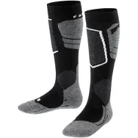 Falke SK4, chaussettes de ski, enfants, noir