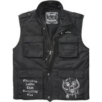 Brandit Motörhead Ranger Vest Noir 4XL Homme