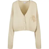Karl kani Cardigan 'Legacy' beige / sable