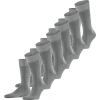 Falke Chaussettes gris chiné