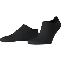 Falke Socquettes noir, Unicolore