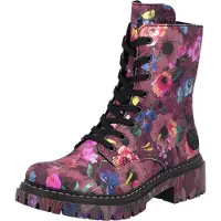 Rieker Bottines à lacets bleu / vert / orange / rose