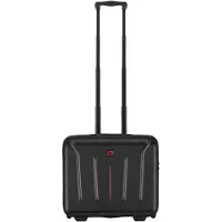 Wenger Valise de pilote rouge sang / noir