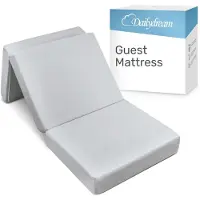 Nivion Dailydream - Mousse à mémoire de forme - Matelas d'appoint pliable Dailydream en mousse viscoélastique - 120 x 195 x 14 cm - Répartition des pressions