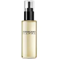 Salvatore Ferragamo Fiamma Refill, Femme, 100 ml, Recharge, Parfum liquide, ambrette, cerise (fruit), marigold, nectarine, poire, safran, rose de Damas, gardénia, chèvrefeuille, jasmin