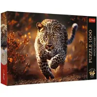 Trefl Puzzle 1000 pièces Premium Plus Photo Odyssey Wild Leopard 10818