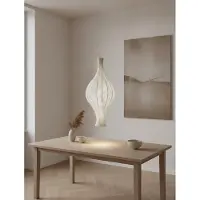 Lyora Suspension blanche Seda Ø 38cm