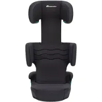 Bebeconfort Siège Auto Réhausseur I-Size Hera I-Safe, Ceinturé, Groupe 2/3, 3,5 À 12 Ans, Mineral Black