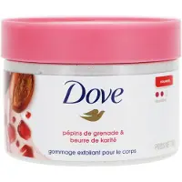 Dove Gommage Corporel Exfoliant , Grenade & Karité (Pack de 4)